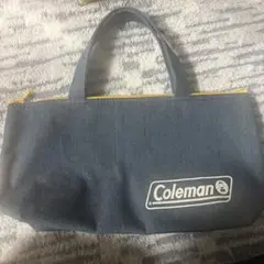 콜맨 토트 백 보온 보냉 기능 첨부 데님