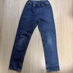 キッズ デニムパンツ ウエストゴム　デニムレギンス