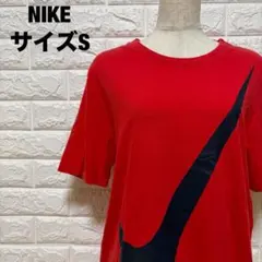 NIKE THE NIKE TEE 半袖Tシャツ レッド×ブラックS 2772