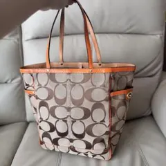 COACH コーチ シグネチャー 8626 トートバッグ パイソン型押し