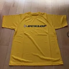 DUNLOP ロゴTシャツ　黄色　フリーサイズのサムネイル