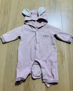 ベビー ロンパース うさぎ耳 60〜70㎝