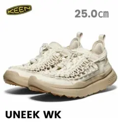 ☆【国内正規品・新品】KEEN　UNEEK WK　スニーカー 厚底　25.0㎝