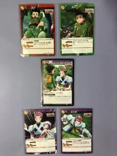 ミラバト　ハンターハンター　ハンター試験　カード　ミラクルバトルカード