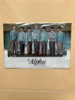 なにわ男子　クリアスタンド　Alpha 先着特典
