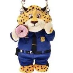 ズートピア クロウハウザー ぬいぐるみ ポシェット　ディズニーストア