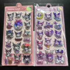 クロミ　サンリオ　Sanrio ボンボンドロップシール　2枚セット