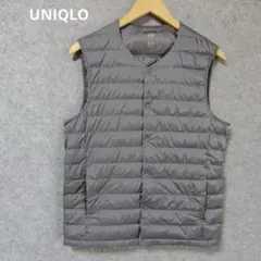 UNIQLO ウルトラライトダウンベスト グレー