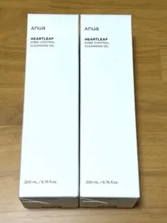 アヌア ドクダミポアコントロールクレンジングオイル 200ml×2セット