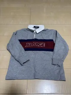 xlarge kids エクストララージキッズ 120ラガーシャツ 長袖tシャツ