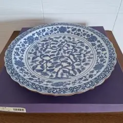 たち吉　大皿　青華のサムネイル