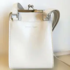 【フェリシモ Live in comfort】がま口ショルダーバッグ