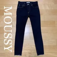 MOUSSY Rebirth skinny デニム W24 cc82