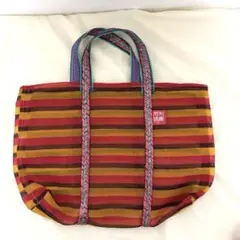 台湾バッグ 台湾漁師網バッグ　竹木造咖　メッシュ 軽量 ビーチバッグ