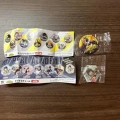 【くら寿司】僕のヒーローアカデミア 缶バッジ＆キラキラチャーム 未開封