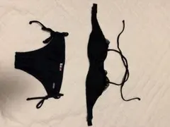 【美品】ROXY ブラック セパレート水着 S