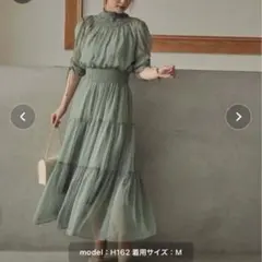 Dorry Doll ハイネックティアードワンピースドレス 謝恩会 卒業式