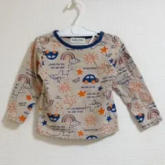 PAKA PAKA 子供服　95　カットソー　コットン　車　飛行機