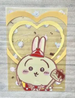 ちいかわ うさぎ クリアファイル　ローソン　ロッテ