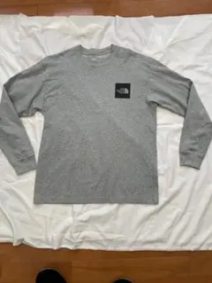 THE NORTH FACE スクエアロゴTシャツ NT82136 グレー M
