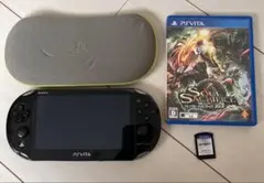【ジャンク品】PSVITA本体　ソフト　セット　収納ケース付き