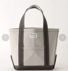 ORCIVAL トートバッグ グレー/ダークブラウン