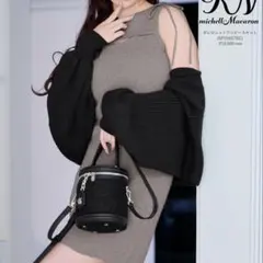 ミシェルマカロン ボレロsetクロスリボンワンピース - メルカリ