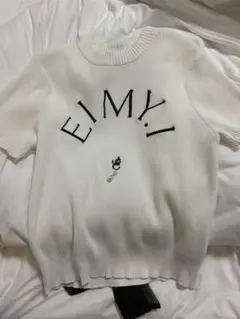 eimyistoire ロゴニットプルオーバー ニット 半袖と