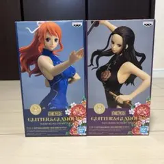 ワンピース GLITTER&GLAMOURS ナミ　ロビン　カンフー　2体セット