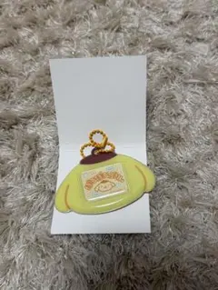 サンリオキャラクターズ トレーディングネームバッジキーホルダー ポムポムプリン