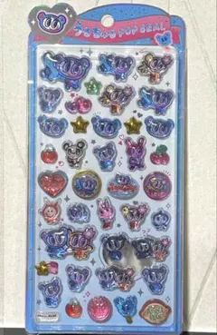 正規品 エンジェルブルー うるちゅるポップシール なかむらくん