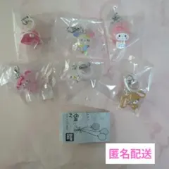 サンリオキャラクターズ ゆるっとめじるしアクセサリー 全6種　コンプセット