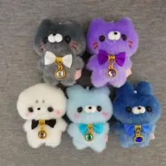 すくっとたっちさん　マスコットＢＣ　おしおしからー２　５点セット　プライズ