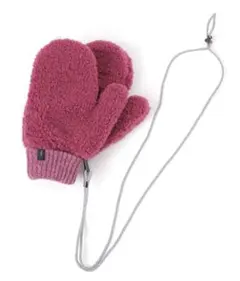 ニコアンド ボアストラップ付きミトン