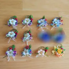 犬用　お正月用リボン 10個セット