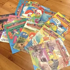 80年代　マクドナルドランド　ファンタイムズ　マガジン　11枚セット　ロナルドのサムネイル