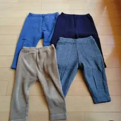 80サイズ パンツ 4枚セット