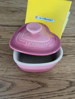 LE CREUSET ハート型容器 ピンクのサムネイル