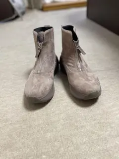 Hawkins Sport フロントジップ スエード調 ブーツ