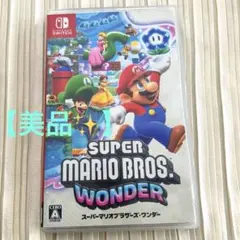 【美品】スーパーマリオブラザーズワンダー switch ソフト