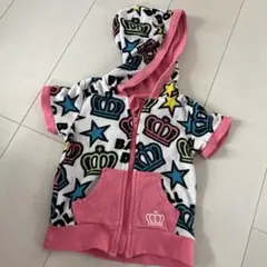 BABY DOLL パーカー　半袖　 80cm パイル