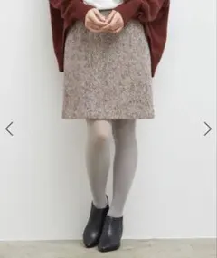 ROPÉ PICNIC ファンシーツイードスカート