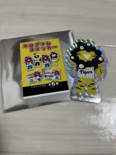 ミャクミャク ホログラムステッカー 阪神タイガース トラ