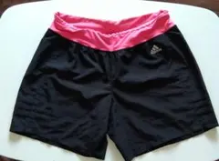 adidas response トレーニングショーツ 黒/ピンク