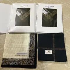 ニナリッチなど　ハンカチ4枚