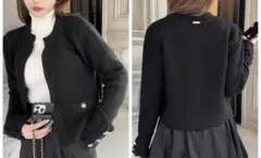 ニットカーディガン