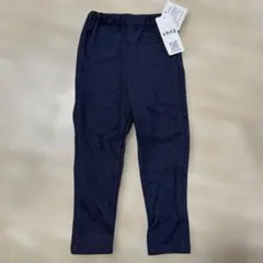 新品 chil2 パンツ 95cm ネイビー　ストレッチ裏起毛パンツ