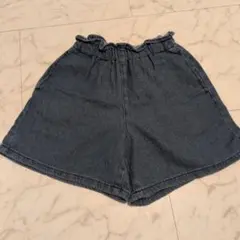 デニムハーフパンツ 140