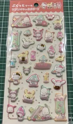 DAISO サンリオ ぷくっとシール サンリオキャラクターズ