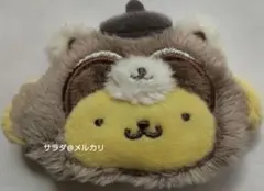 サンリオ ポムポムプリン シークレットヘアクリップ アライグマ フォレスト